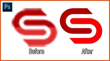 How to Convert a Low Resolution Logo Into a High Resolution Vector Graphic in Photoshop in 2020 ✔✔✔