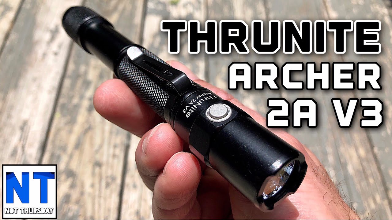 Thrunite Archer 2A V3 NW Review EDC flashlight - Its a really nice light