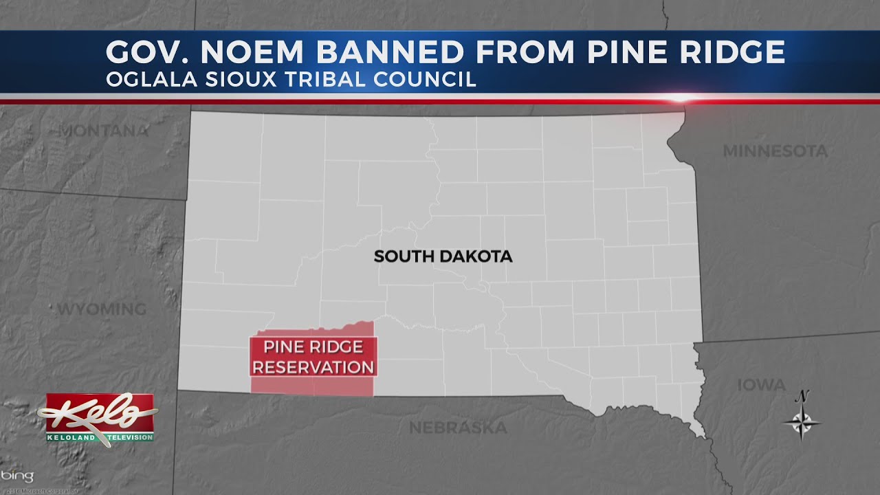 Oglala Sioux Tribal Council Gov. Noem not on Pine Ridge
