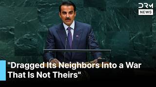 FULL SPEECH: Qatar's Emir Sheikh Tamim Slams Iran and Israel in Fiery UN Address | AC1G