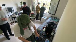 I played a DJ set in my bedroom