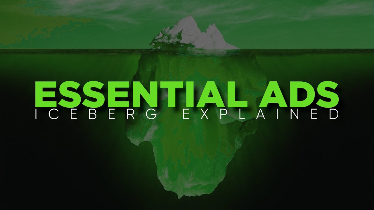 Essential Ads Iceberg Explained YouTube