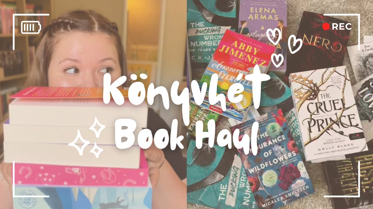 Könyvheti book haul ✨ Sok-sok új könyv ✨ 2025