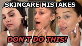 10 SKINCARE MISTAKES YOU’RE MAKING NOW! *life changing tips*