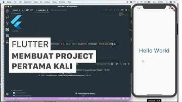 Membuat Project Pertama di Flutter