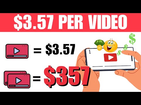 MAKE $3.57 PER VIDEO WATCHED 