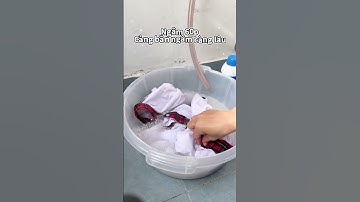 Xoá bay vết mực và vết bẩn cứng đầu trên đồng phục bé bằng Oxiclean #botgiattaydanang