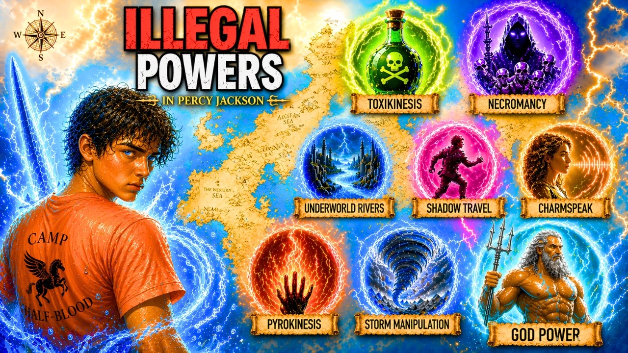 The Ultimate Guide To Every Dangerous And Forbidden Powers In Percy Jackson