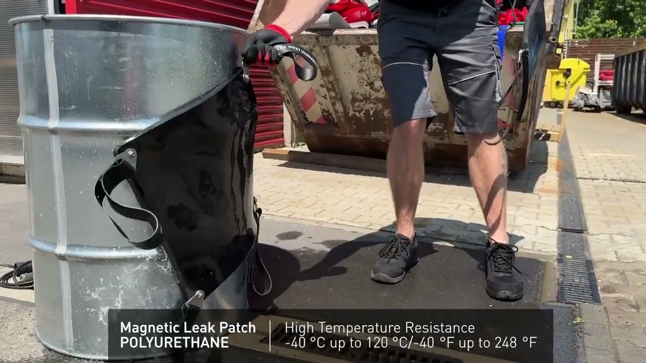 Magnetno pokrivalo za izlitja ECCOTARP POLYURETHANE Magnetic Leak Patch -Magnetische Leckdichtkissen