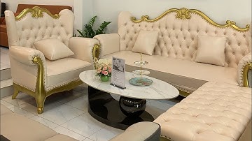 Bộ sofa tân cổ điển hoàng gia cao cấp - noithatgiakho.com