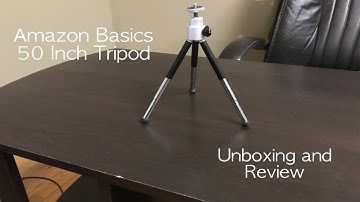 Review of The Amazon Basics Mini Tripod