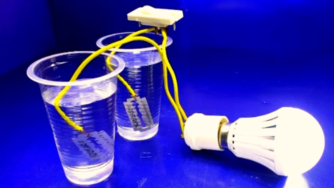 How To Make A Free Energy Experiment Light Bulb For Lifetime - Free Energy Experiment Using Blades
