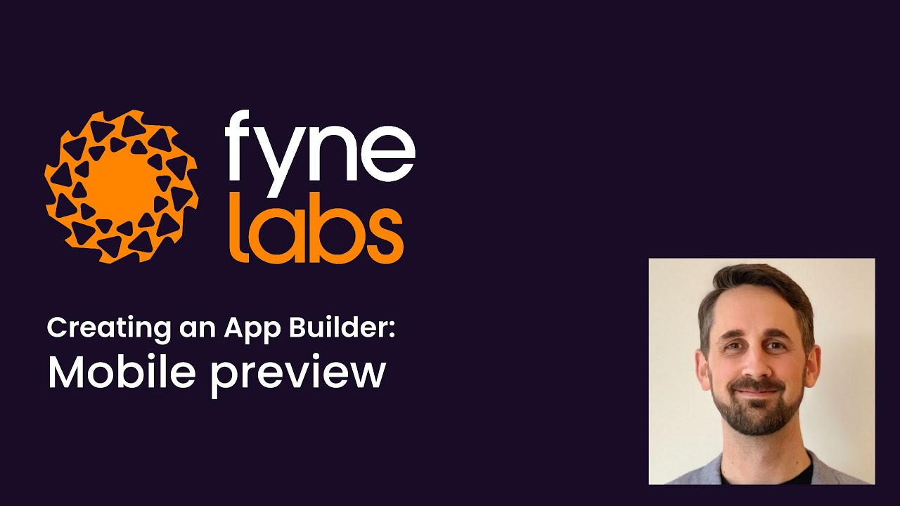 Creating an App Builder Series 2 Episode 2: Mobile preview - YouTube
