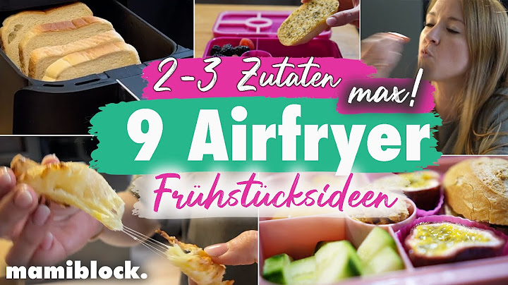 Easy breakfast from the Airfryer 🤩| Max 2-3 ingredients | Lunch box | mamiblock