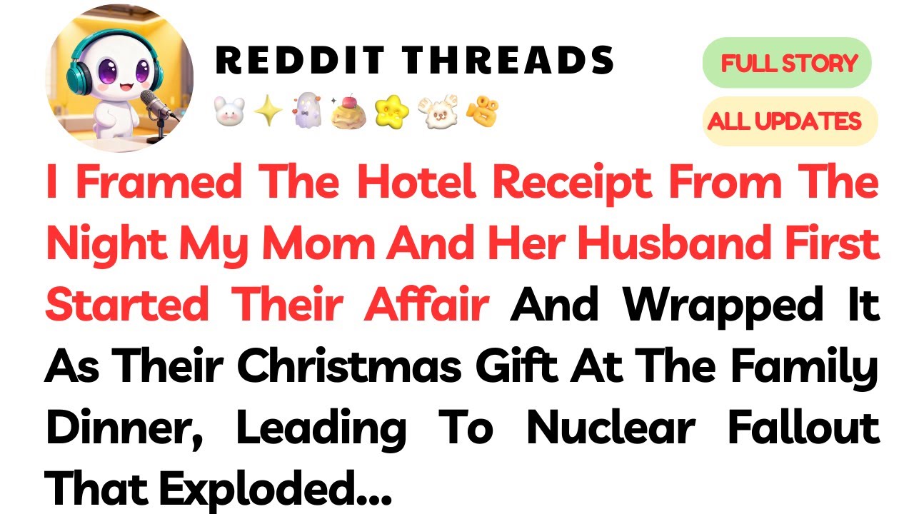 I Framed The Hotel Receipt From The Night My Mom And Her Husband First Started Their Affair And...