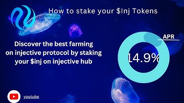 How to stake on injective