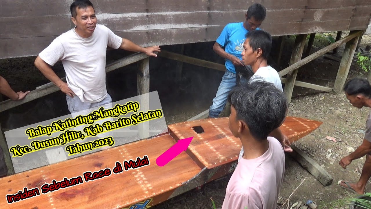 Insiden Sebelum Race di mulai//BALAP KATINTING MANGKATIP KEC. DUSUN HILIR, KAB. BARITO SELATAN. 🏆🇮🇩.