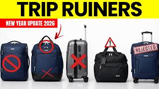 10 Luggage Features That’ll Drive You Crazy While Traveling! (Do NOT buy these bags)