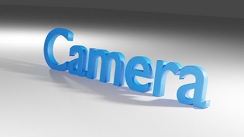 Blender absolute beginner tutorial Camera Blender Veda Telugu