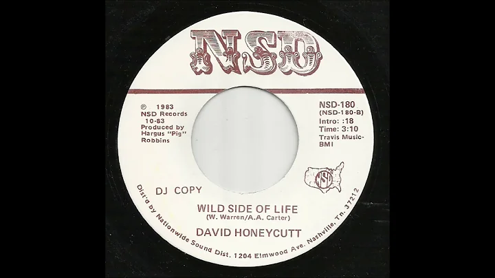 David Honeycutt - Wild Side Of Life