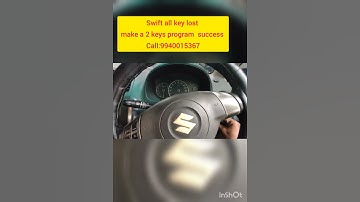 Car Keys: All key Lost Swift make a 2keys program  success.  call:9940015367