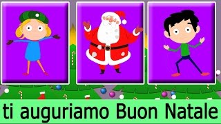 vi auguriamo un Buon Natale | canti natalizii in italiano per bambini