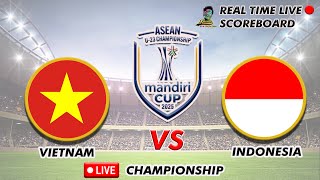🔴LIVE VIETNAM VS INDONESIA MANDIRI CUP 2025 U23 07-29-2025