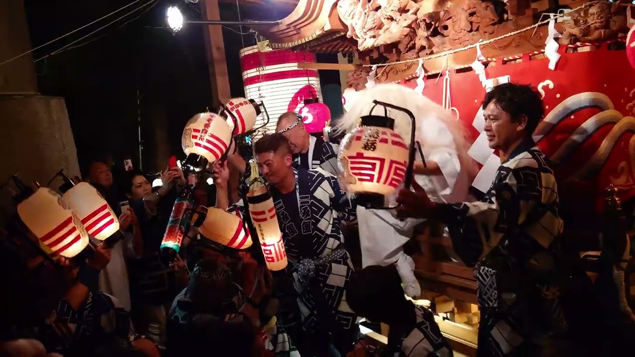 【府八幡宮例大祭2025】千秋楽宮入り 4K60fps