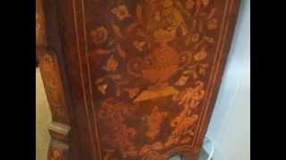 Antique Dutch marquetry display cabinet Antique Dutch marquetry display cabinet at Hingstons antiques of Wilton http://www.hingstons-antiques.co.uk.