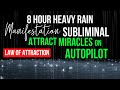 Manifest while you sleep subliminals  most powerful programming affirmations  heavy rain