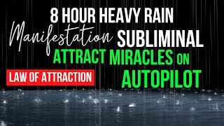 Manifest While You Sleep Subliminals Most Powerful Programming Affirmations Heavy Rain