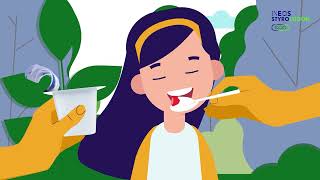Recycling polystyrene through depolymerisation - follow the journey of a yoghurt cup