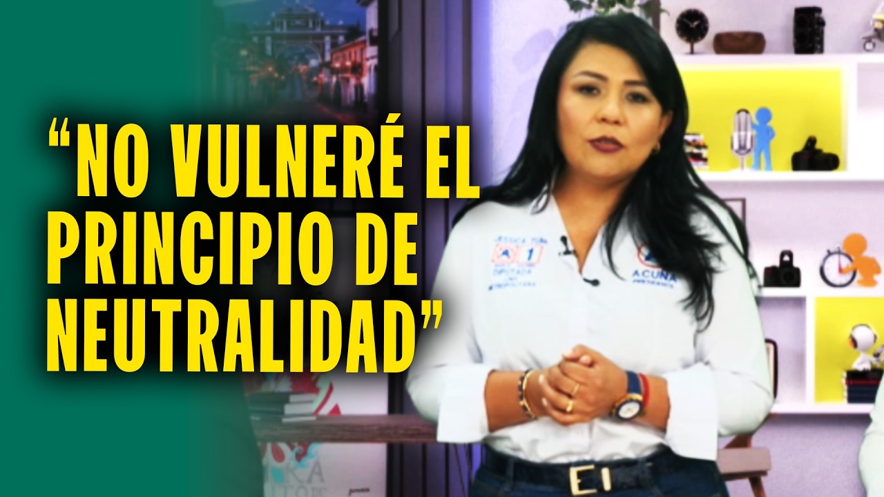Candidata Jessica Tumi desmiente usar recursos públicos para promocionarse