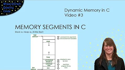 Memory Segments in C (Dynamic Memory - Video #3)