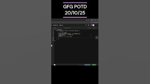 Number of BST From Array | GFG POTD | 20/10/2025 #coding #gfg #potd #java #cpp