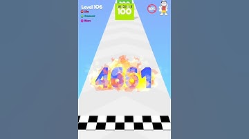 Rank up number master evolution run 🚨 106 #shorts #numbermaster #numberrun #funnyvideo #kanchan087