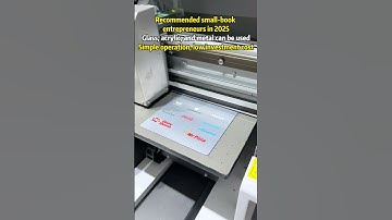 Multi functional A3 small format uv printer NC-UVA3MAX from Nuocai.