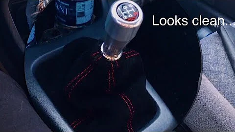 Shift Boot Replacement / Install + Shift Knob