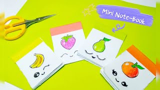 DIY Mini Notebook Tutorial | Easy tutorial by step by step | Easy crafting Profile