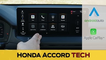 Media Screen in the Honda Accord (2023-2025) | Apple CarPlay, Android Auto, Nav and more!