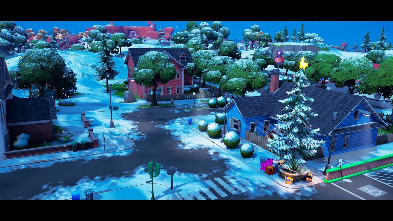 Fortnite Christmas/Winter Holidays Map Cinematic (Winterfest 2021