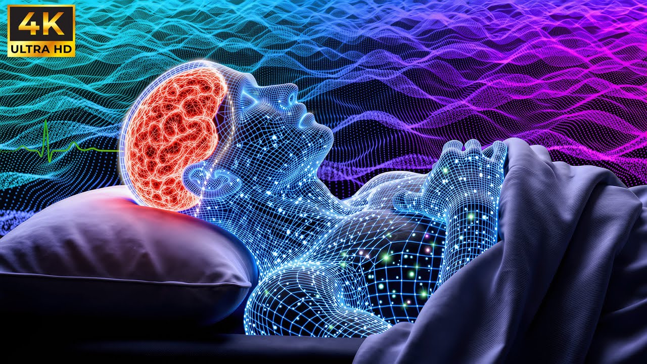 528Hz + 741Hz + 432Hz + 963Hz | Brain Massage While You Sleep, Stop Overthinking, Worry & Stress #2