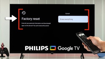 Philips Google TV: How To Reset To Factory Default Settings!