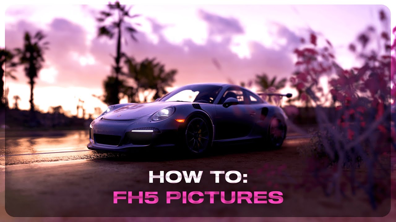 Forza Horizon 5 - How To Take Beautiful Pictures! | Quick And Easy ...