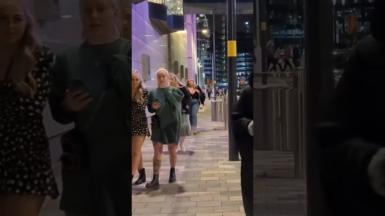 The nun made this girl to scream!!! 