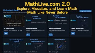 MathLive.com 2.0: Explore, Visualize, and Learn Math Like Never Before
