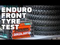 Enduro Front Tyre Test | 10 dirt bike tyres tested