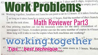 WORK PROBLEM Reviewer part3 | Working Together
