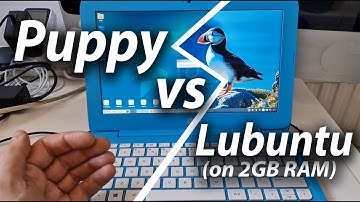 Puppy Linux FAILs but Lubuntu Linux WINs on the 2GB HP Stream 11
