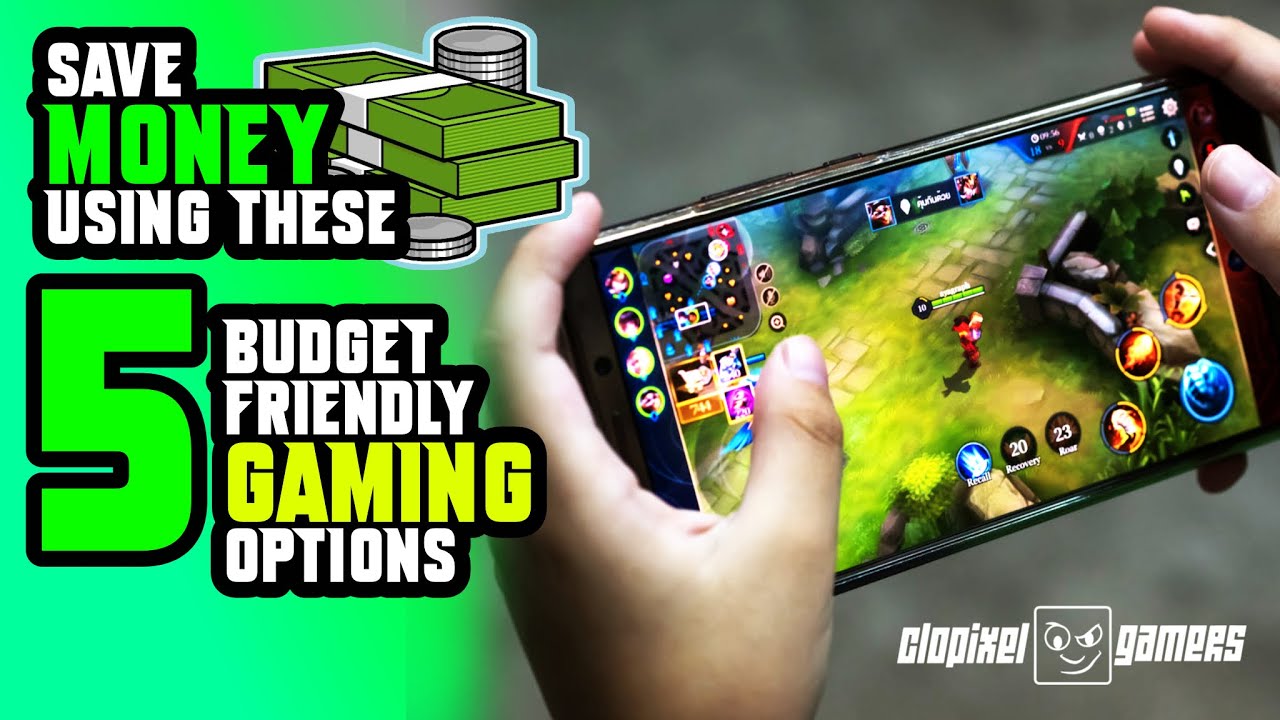 Budget Game Options | Save Money Gaming Using these 5 tips | subscribe 